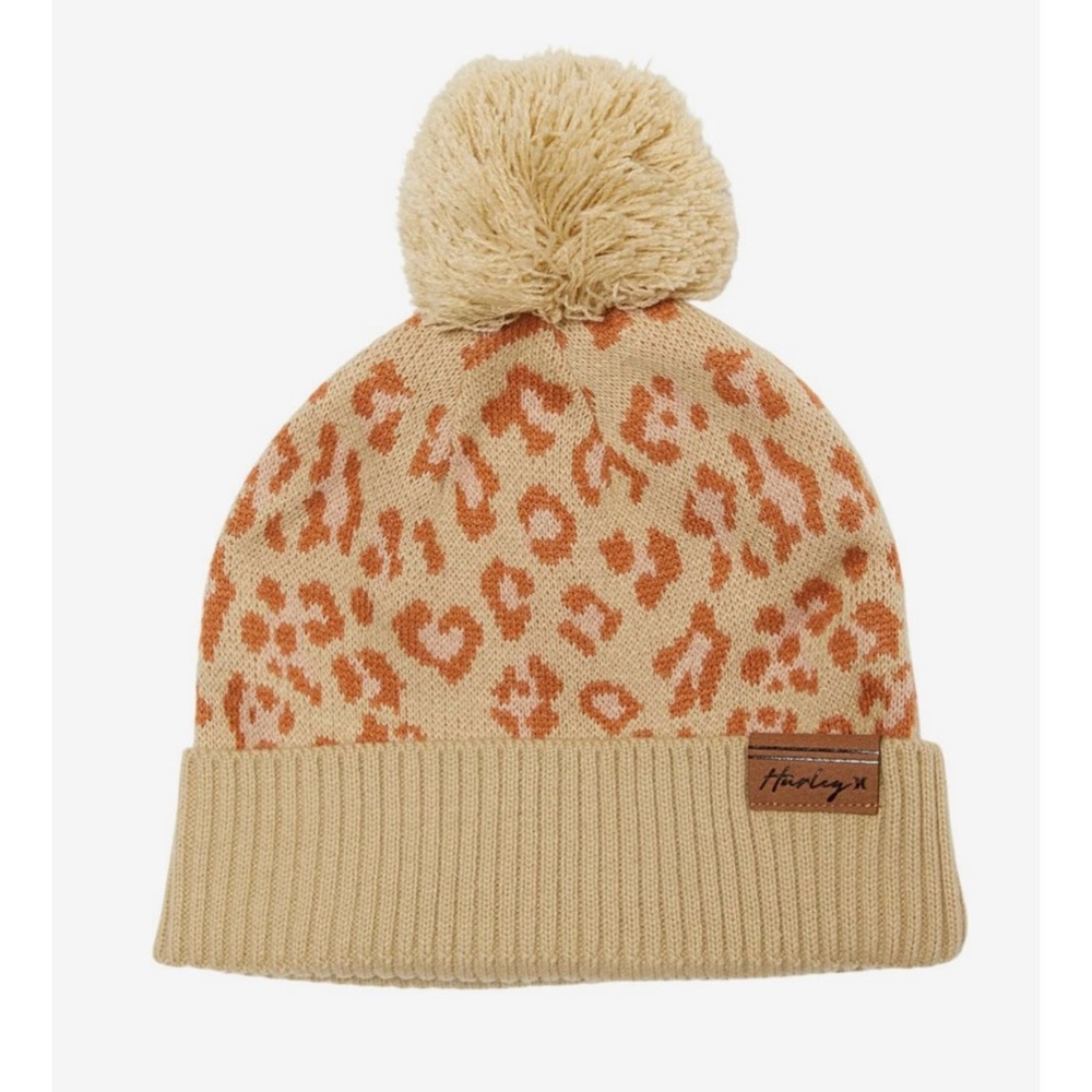 Hurley Vermont Pom Beanie NWT!